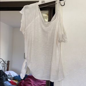 Free People one sleeve top!